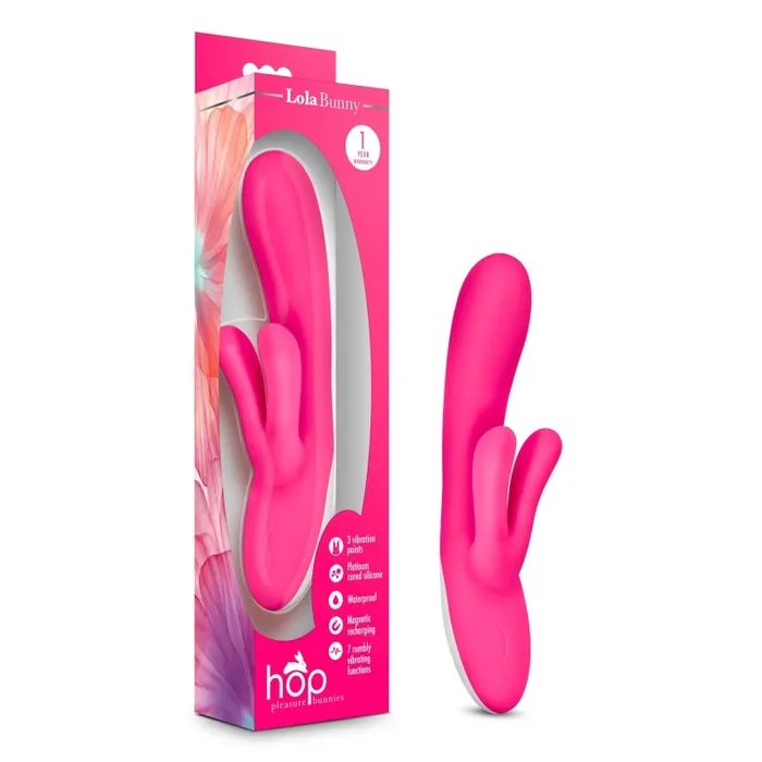 Vibrators | Hop Lola Bunny - Hot Pink - Blush Novelties Vibrators | Hop Lola Bunny - Hot Pink - Blush Novelties