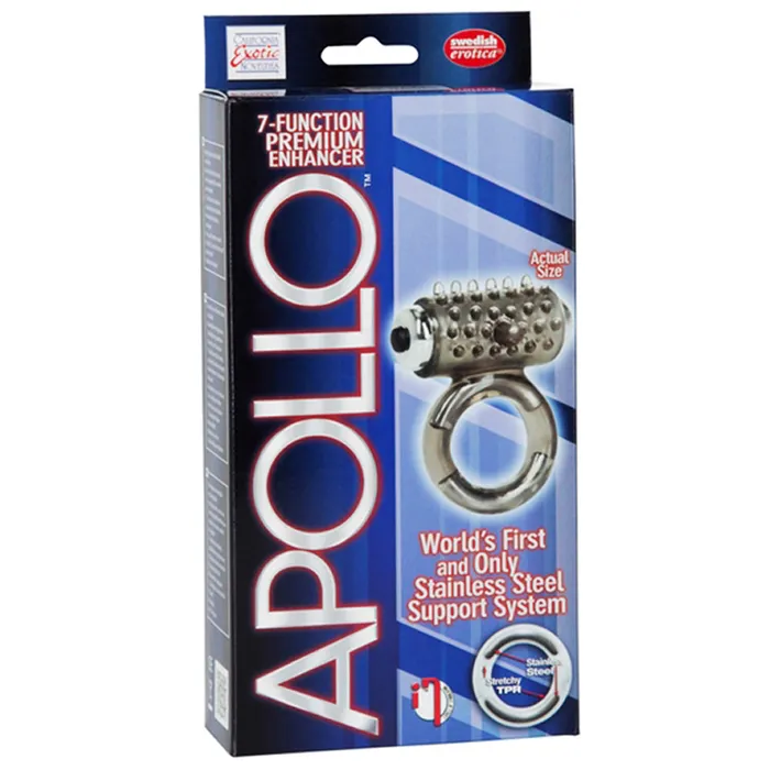 Vibrators Apollo California Exotic Apollo 7Function Premium Enhancer Smoke