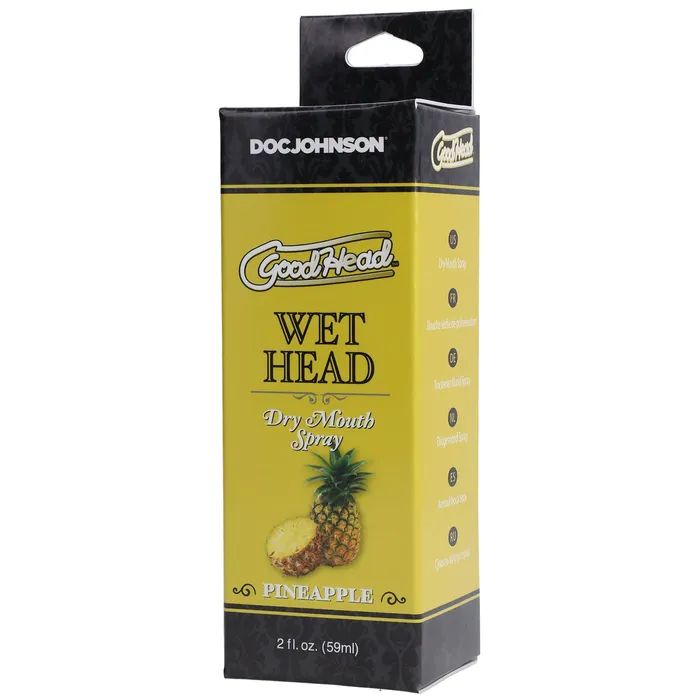 Goodhead Wet Head Dry Mouth Spray Pineapple 2 Fl Oz Doc Johnson Male Sex Toys Goodhead Wet Head Dry Mouth Spray Pineapple 2 Fl Oz Doc Johnson Male Sex Toys