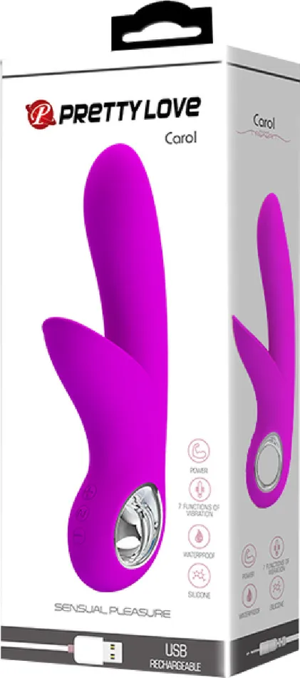 Pretty Love Rechargeable Carol Purple Vibrators