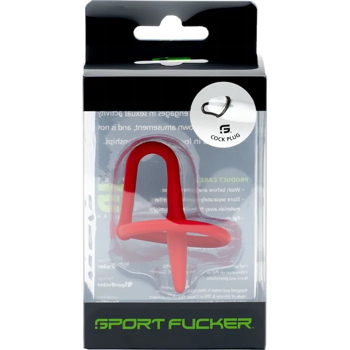 Vibrant Vibes Australia Quality Sex Toys Great Prices Cock Plug By Sport Fucker Red Anal