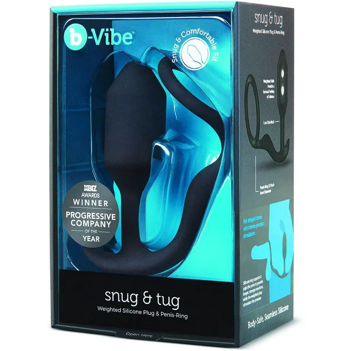 BVibe Male Sex Toys Snug Tug Plug Ring