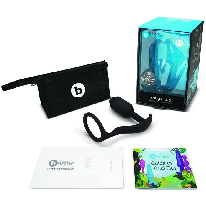 BVibe Male Sex Toys Snug Tug Plug Ring