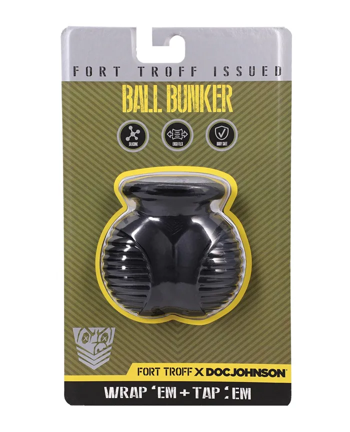 Male Sex Toys Doc Johnson Fort Troff Ball Bunker Silicone Ball Stretcher Male Sex Toys Doc Johnson Fort Troff Ball Bunker Silicone Ball Stretcher