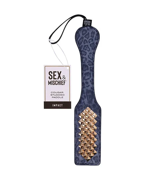 Vibrators Sportsheets Sportsheets Cougar Studded Paddle