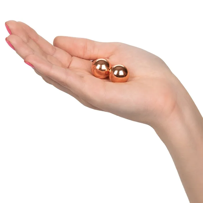 Dildos Climax Weighted BallsGold CAL EXOTICS