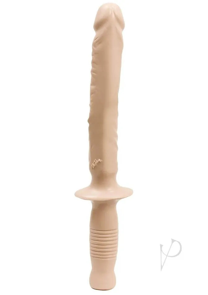 Doc Johnson Enterprises Dildos Doc Johnson Manhandler White 145inch PVC Dildo