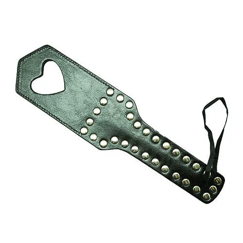 GHETTOFF Restraints Leather Hand Spanking Paddle
