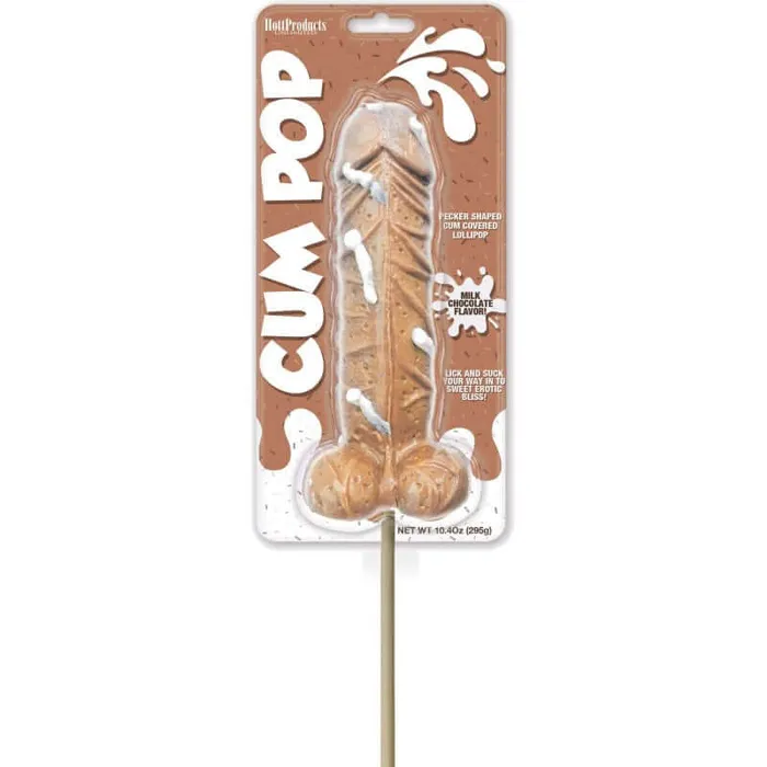 Milk Chocolate Cum Cock Pops 6 Pieces Bachelorette Party Candy HOTT Products Dildos