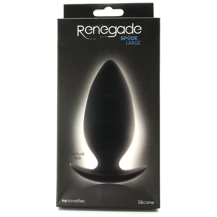 ns novelties Male Sex Toys Renegade Spade Plug in Large ns novelties Male Sex Toys Renegade Spade Plug in Large