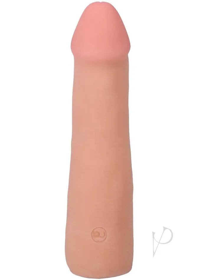The Realistic Cock 7Inch ULTRASKYN VacULock Dildo Vanilla PhthalateFree BodySafe with Suction Cup Doc Johnson Enterprises Dildos