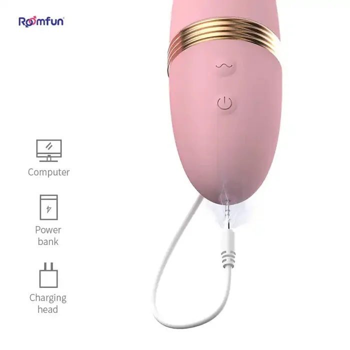 Female Sex Toys Roomfun Oral Sex Licking Tongue Stimulator Clit Vagina G Spot Vibrator ROOMFUN