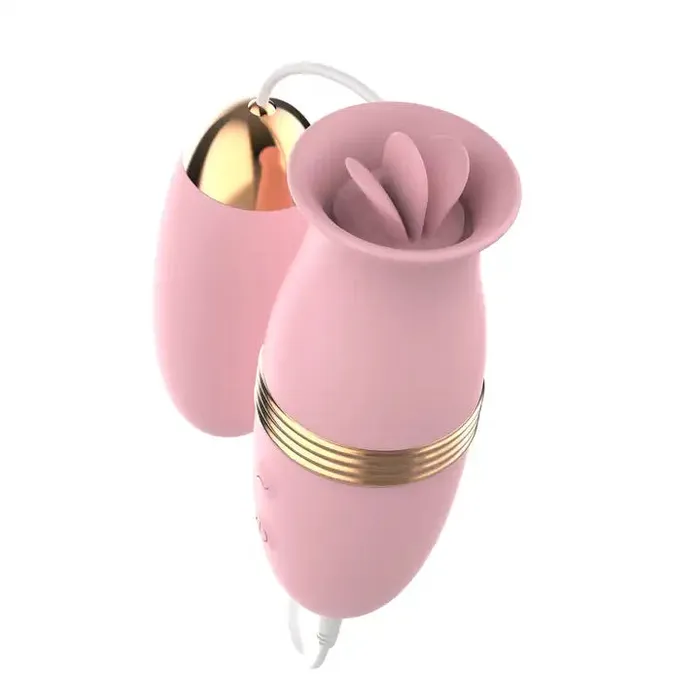 Female Sex Toys Roomfun Oral Sex Licking Tongue Stimulator Clit Vagina G Spot Vibrator ROOMFUN
