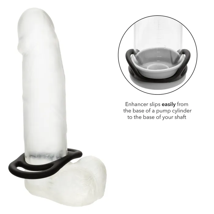 Male Sex Toys Calexotics Alpha Liquid Silicone Commander Ring Black Male Sex Toys Calexotics Alpha Liquid Silicone Commander Ring Black
