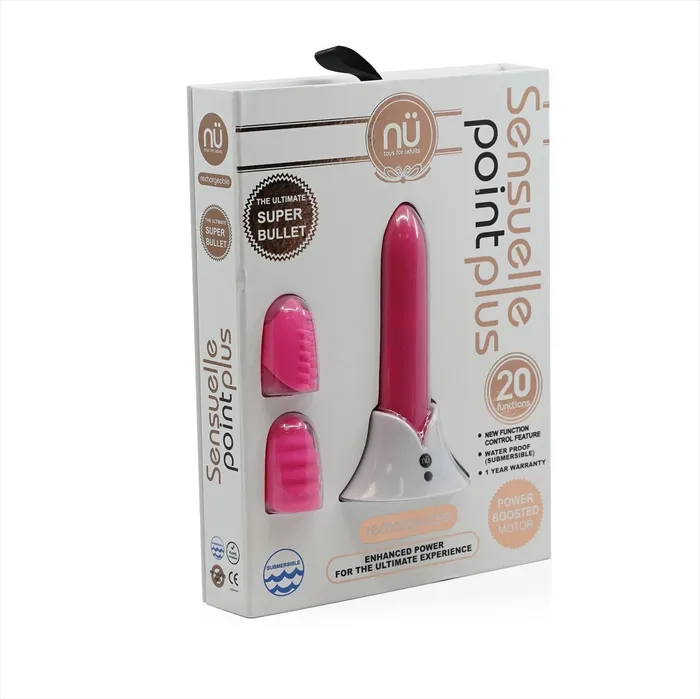 NU Sensuelle Point Plus 20 Functions Bullet Vibrator honeysx Vibrators