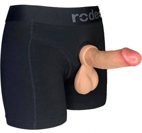 RodeoH Male Sex Toys Ball Bump Attachment Cock Ring in Caramel