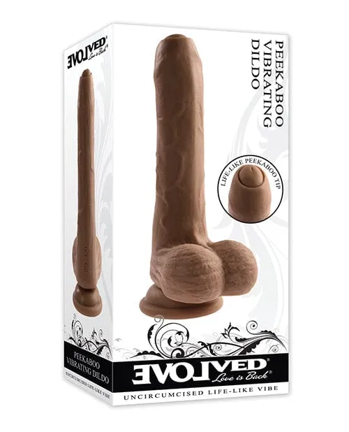 Vibrators Evolved Peek A Boo Vibrating Dildo Evolved Novelties Vibrators Evolved Peek A Boo Vibrating Dildo Evolved Novelties
