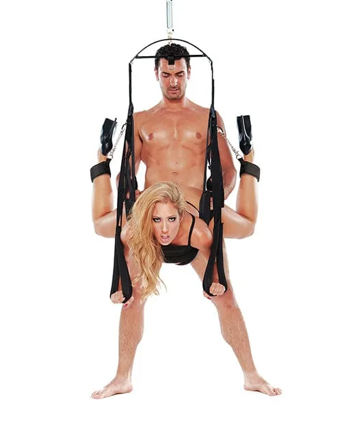 Whip Smart Bondage Pleasure Swing Black XGEN Anal Whip Smart Bondage Pleasure Swing Black XGEN Anal