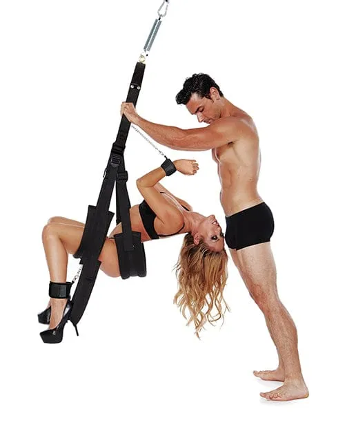 Whip Smart Bondage Pleasure Swing Black XGEN Anal Whip Smart Bondage Pleasure Swing Black XGEN Anal