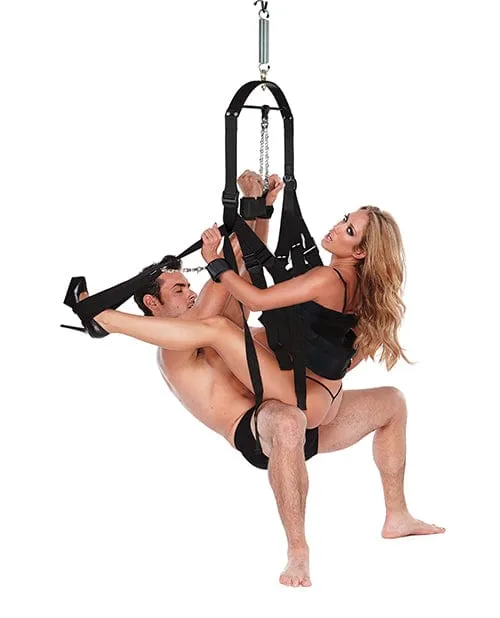 Whip Smart Bondage Pleasure Swing Black XGEN Anal Whip Smart Bondage Pleasure Swing Black XGEN Anal