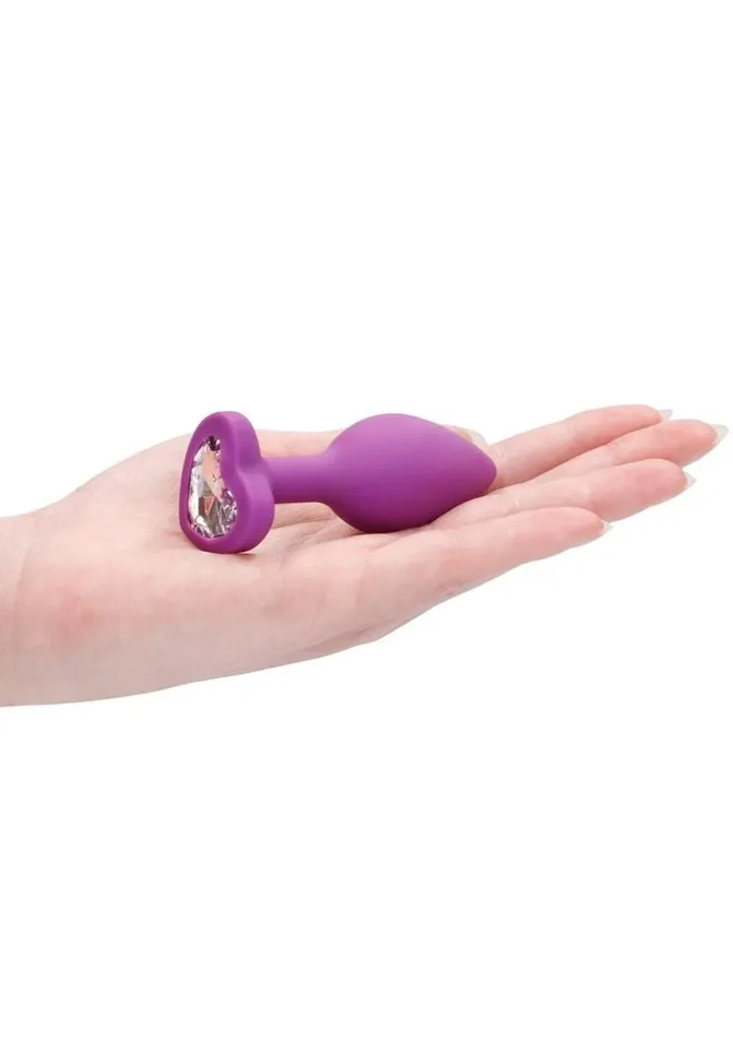 Anal Ouch Ouch Diamond Heart Butt Plug Regular