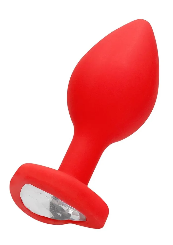 Anal Ouch Ouch Diamond Heart Butt Plug Regular