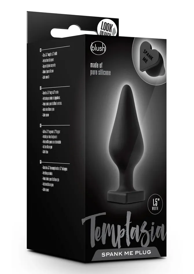 Anal Temptasia Temptasia Spank Me Silicone Butt Plug Anal Temptasia Temptasia Spank Me Silicone Butt Plug
