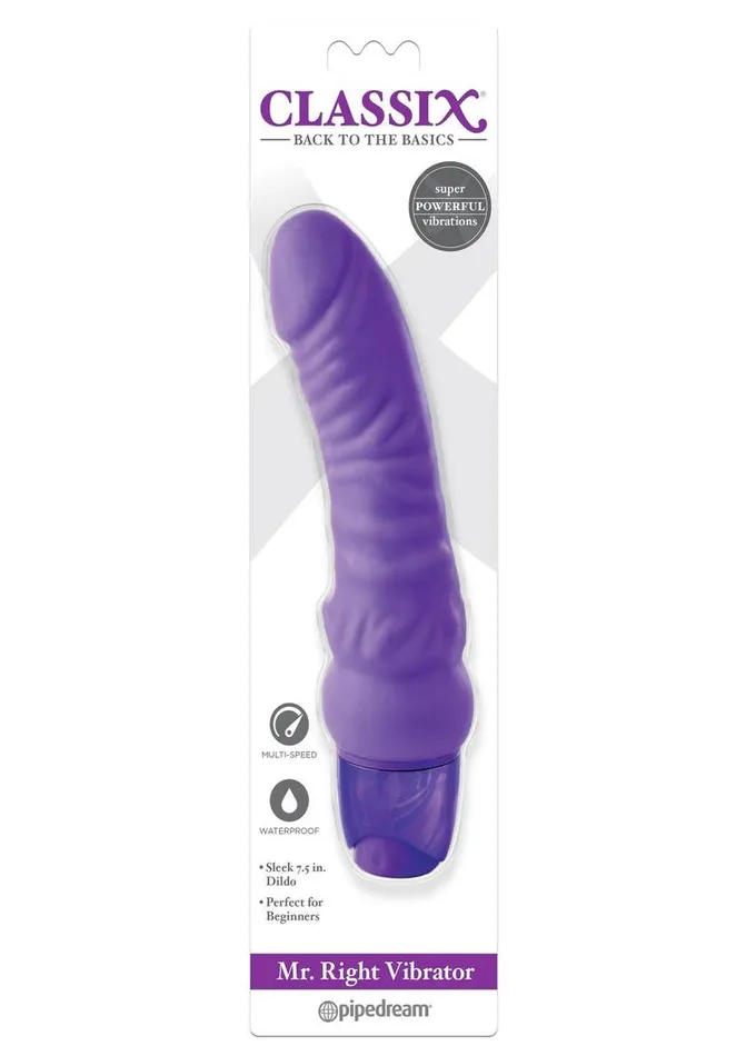 Classix Vibrators Classix Mr Right Vibrator Classix Vibrators Classix Mr Right Vibrator