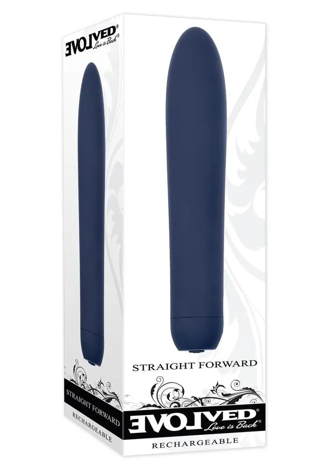 Female Sex Toys Straight Forward Rechargeable Silicone Vibrator Evolved