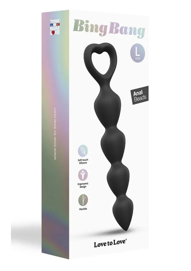 Love to Love Bing Bang Silicone Anal Beads Male Sex Toys