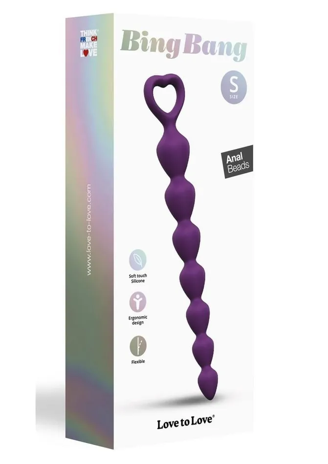 Love to Love Bing Bang Silicone Anal Beads Male Sex Toys