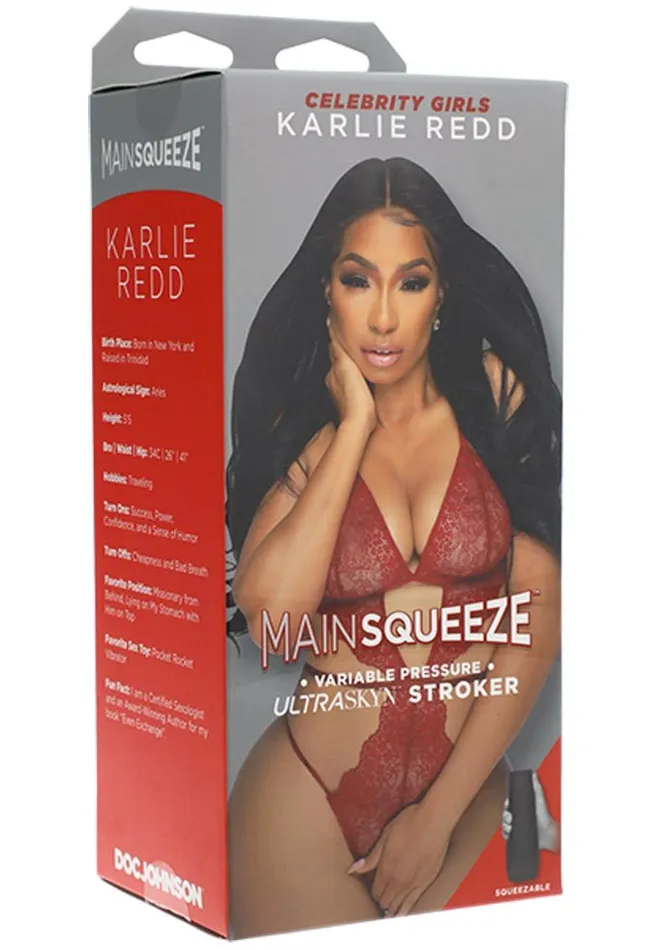 Male Sex Toys Main Squeeze Celebrity Karlie Redd Ultraskyn Masturbator Pussy Main Squeeze