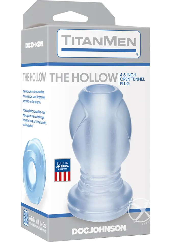 Male Sex Toys TitanMen Titanmen The Hollow Open Tunnel Anal Plug Male Sex Toys TitanMen Titanmen The Hollow Open Tunnel Anal Plug